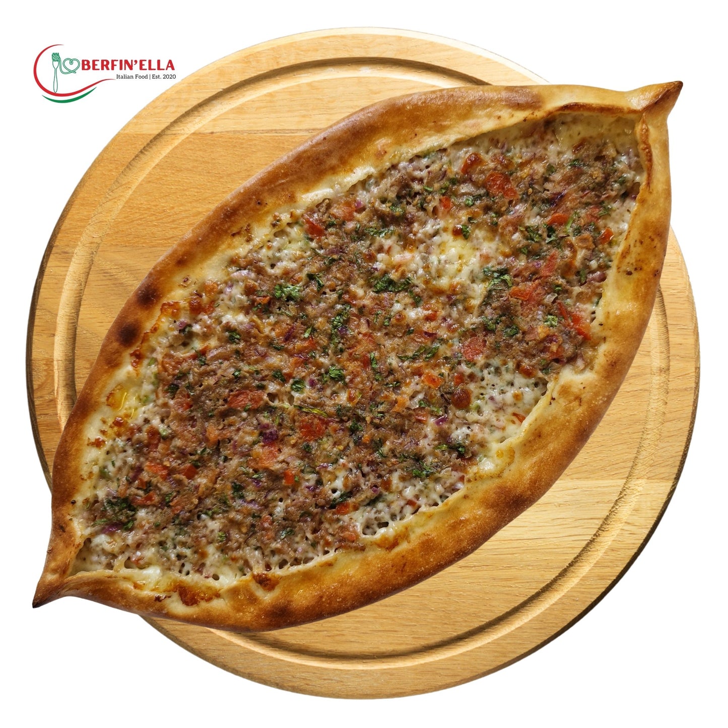 Pide mit Hackfleisch und Ei