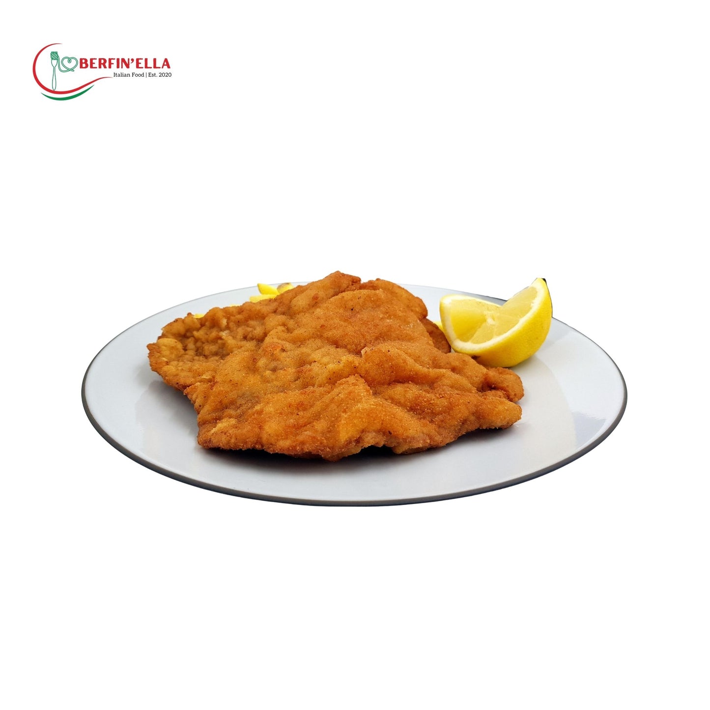 Chicken schnitzel plate