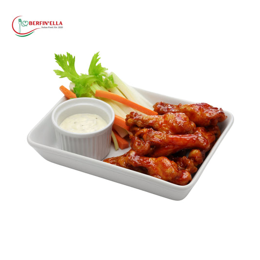 Buffalo Chicken Wings (7 Stück, scharf)