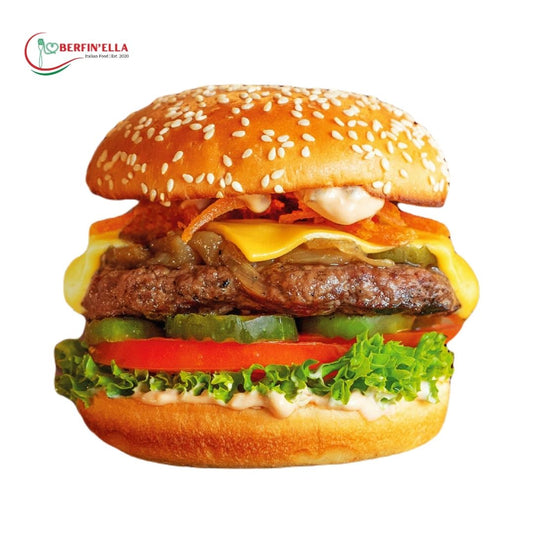 Mega American Raclette Beef Hamburger