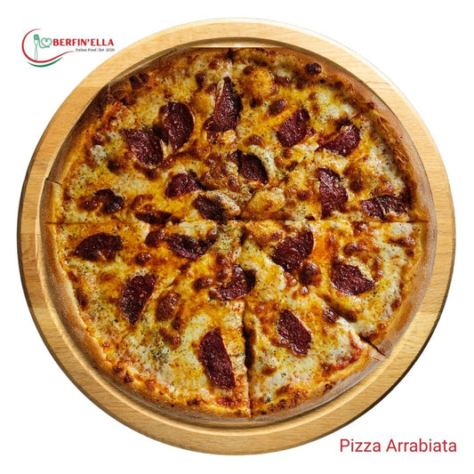 Pizza Arrabiata (Scharf)