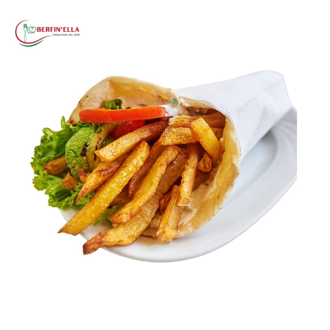 Vegi Dürüm Pommes Frites (vegetarisch)